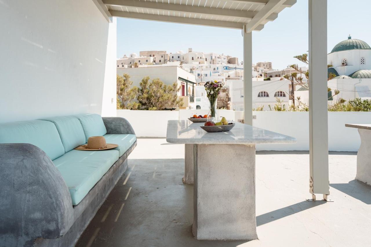 Celestial Seaview Apartments- Apollon Naxos City 外观 照片